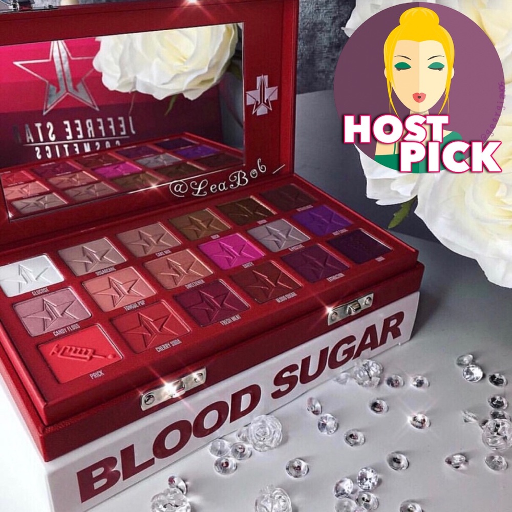 💉NEW Jeffree Star BLOOD SUGAR Palette + 🎁